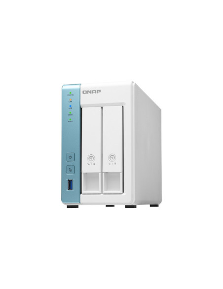 TS-231K  NAS/storage server Tower Ethernet LAN Turquoise, White Alpine AL-214