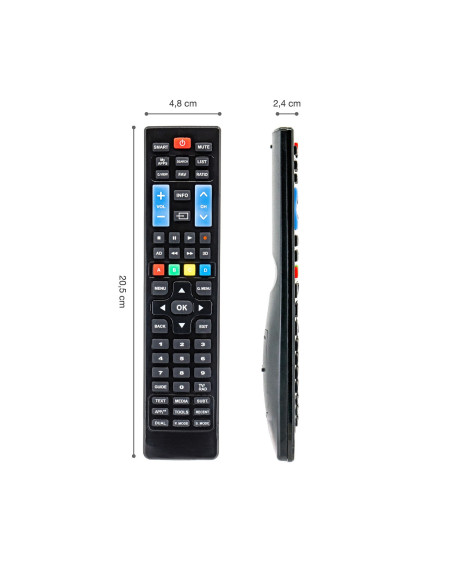 Remote Control TV Press Buttons solo Samung e LG
