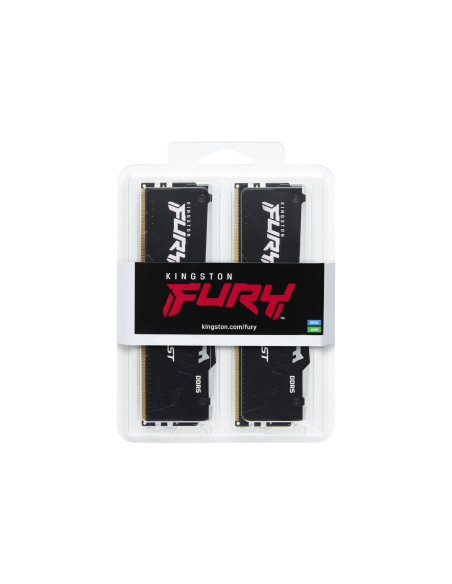 32GB (2x16GB) 5200MHz FURY Beast RGB CL40 32GB (2x16GB) 5200MHz FURY Beast RGB CL40