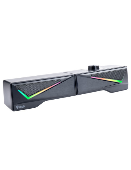 S101 Soundbar Speaker 10W Black RGB Wired & Wireless S101 Soundbar Speaker 10W Black RGB Wired & Wireless