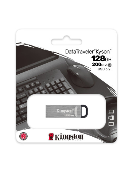 128GB DataTraveler Kyson USB 3.2 128GB DataTraveler Kyson USB 3.2