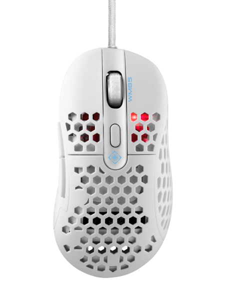 Lightweight Gaming Mouse White 65gr 400-6400 DPI Lightweight Gaming Mouse White 65gr 400-6400 DPI