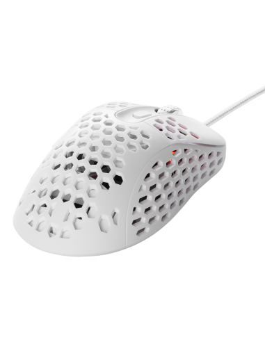 Lightweight Gaming Mouse White 65gr 400-6400 DPI