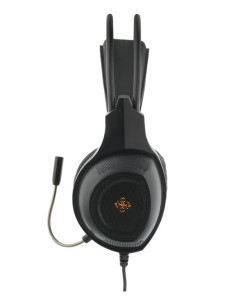 Stereo Gaming Headset, 2x3.5 mm connectors Orange LED, black 2