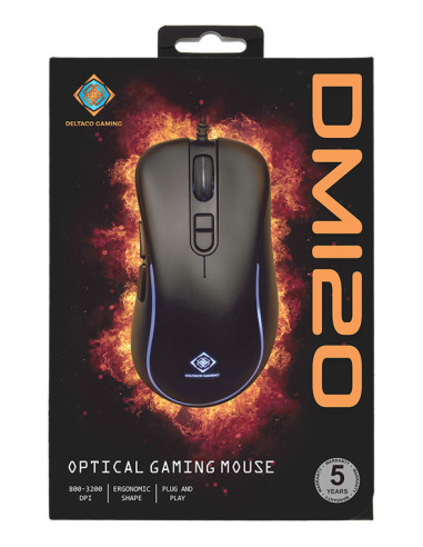 Optical RGB Gaming Mouse DM120 USB Type-A 3200 DPI