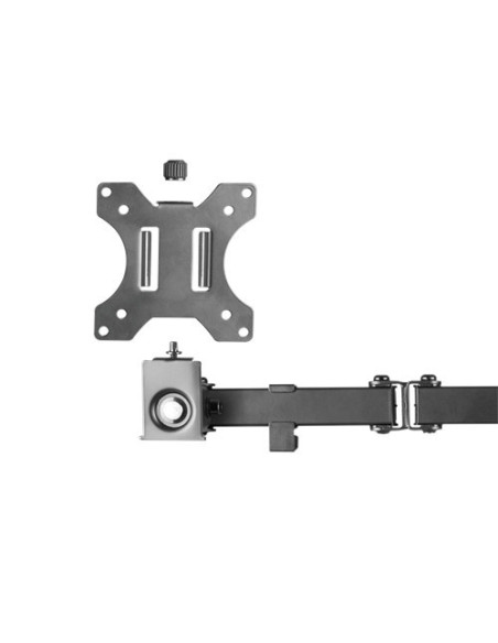 Dual Monitor Desk Arm 13-32 inch screens Black