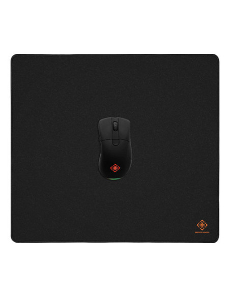 DMP460 L Mousepad, (450x400)mm, stitched edges, black