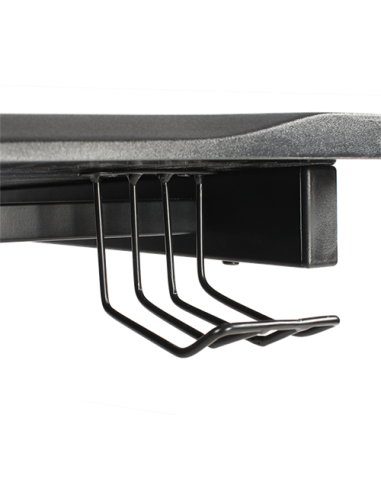 Gaming Table, nero (116x75x75)cm