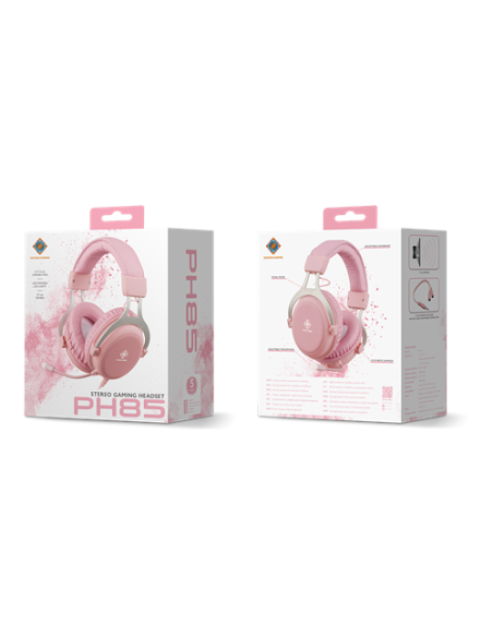 Over-ear Gaming Headset Pink Over-ear Gaming Headset Pink