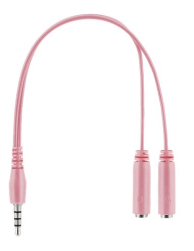 Over-ear Gaming Headset Pink