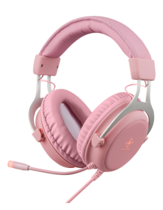 Over-ear Gaming Headset Pink