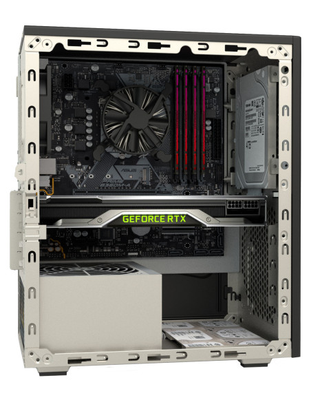 SMALLCOM-P Mini Tower Black