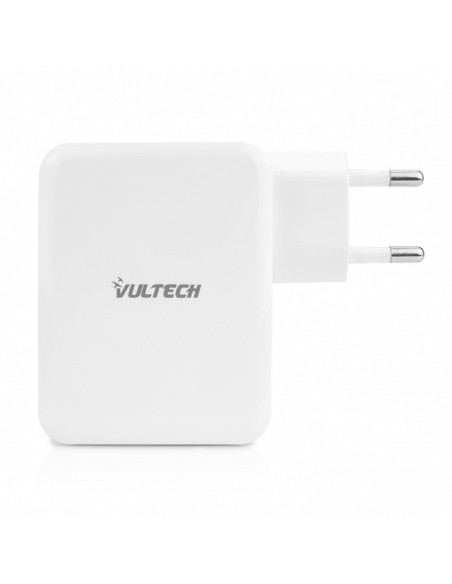 30W Caricatore 2xUSB A da 6.0A Bianco