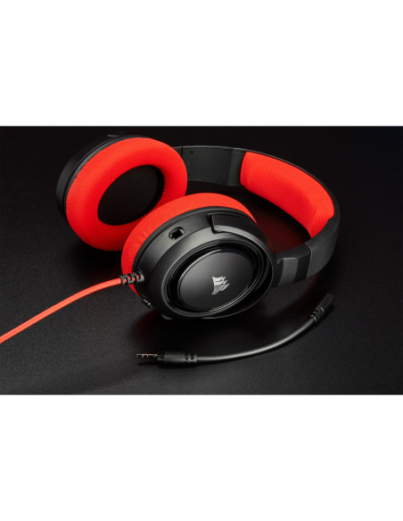 HS35 Headset Wired Head-band Gaming Black, Red HS35 Headset Wired Head-band Gaming Black, Red