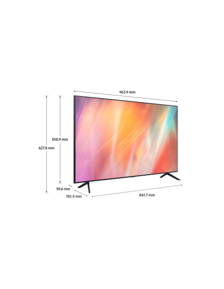 43" UE43AU7170U 4K Ultra HD Smart TV Wi-Fi Grey