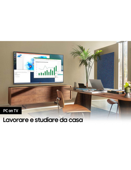 43" UE43AU7170U 4K Ultra HD Smart TV Wi-Fi Grey