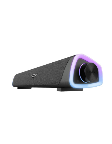GXT 620 Axon SoundBar RGB Black 2.0 channels 12 W