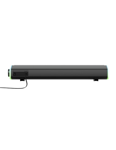 GXT 620 Axon SoundBar RGB Black 2.0 channels 12 W