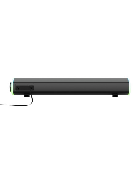 GXT 620 Axon SoundBar RGB Black 2.0 channels 12 W