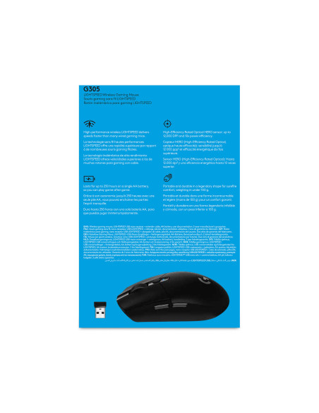 G G305 LIGHTSPEED Wireless Gaming Mouse 12000 DPI G G305 LIGHTSPEED Wireless Gaming Mouse 12000 DPI
