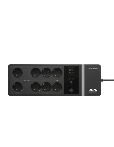 Back-UPS 650VA, 230V, 1 porta di ricarica USB 6 Schuko CEE 72 Schuko CEE 7 surge