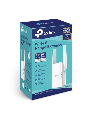 AX1800 Wi-Fi 6 Range Extender