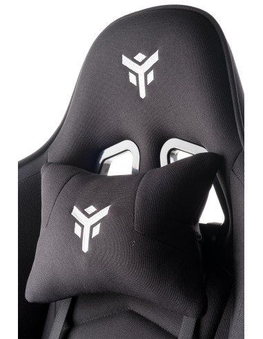 PLAYCOM PM20 Universal gaming chair Padded seat Black Nylon