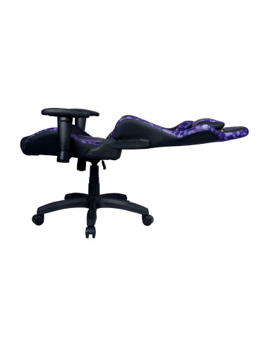 Caliber R1S CAMO Poltrona per gaming Seduta imbottita Viola Camo