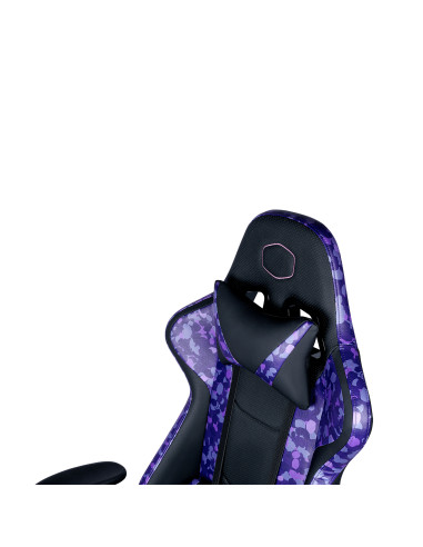 Caliber R1S CAMO Poltrona per gaming Seduta imbottita Viola Camo