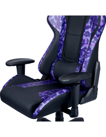 Caliber R1S CAMO Poltrona per gaming Seduta imbottita Viola Camo