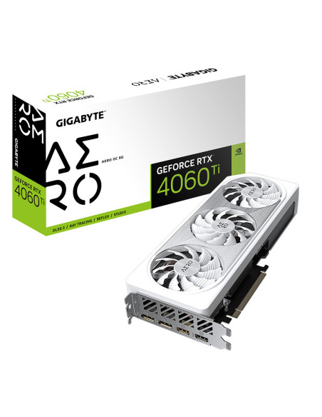 8GB GeForce RTX 4060 Ti AERO OC White