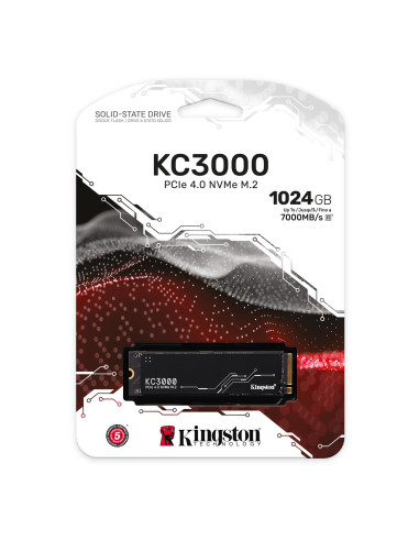 1TB KC3000 PCIe 4.0 3D TLC NVMe 7GB/s r 6GB/s w