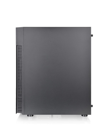 View 200 TG ARGB Midi Tower Black