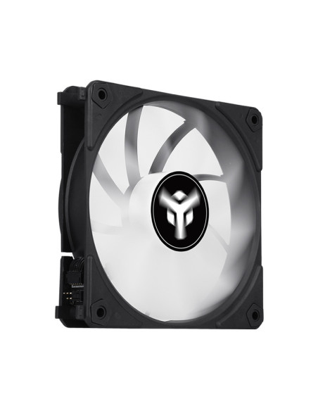 Kit 3x Ventola per case UW12 Black - 12cm, ARGB Sync 5V 3pin, 4pin PWM Kit 3x Ventola per case UW12 Black - 12cm, ARGB Sync 5V 3pin, 4pin PWM