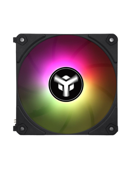 Kit 3x Ventola per case UW12 Black - 12cm, ARGB Sync 5V 3pin, 4pin PWM Kit 3x Ventola per case UW12 Black - 12cm, ARGB Sync 5V 3pin, 4pin PWM