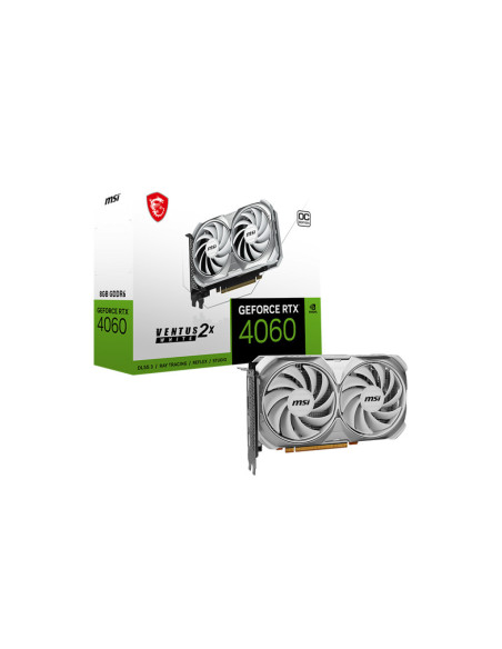 8GB GeForce RTX 4060 VENTUS 2X WHITE OC 8GB GeForce RTX 4060 VENTUS 2X WHITE OC