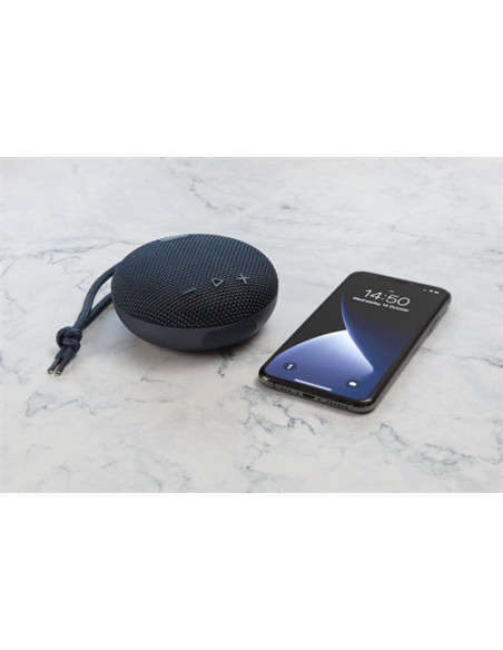 Waterproof BT speaker, TWS, IPX7, 5 W, blue