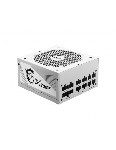 750W MPG A750GF WHITE UK PSU 80+ Gold certified, Fully Modular, 100% Japanese Capacitor 750W MPG A750GF WHITE UK PSU 80+ Gold certified, Fully Modular, 100% Japanese Capacitor