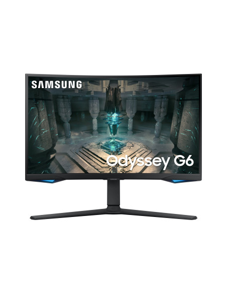 27" Odyssey G6 WQHD 240Hz 1ms Curvo 1000R FreeSync-Premium-Pro HDR-600 Tilt HAS Pivot Swivel WiFi Bluetooth Casse