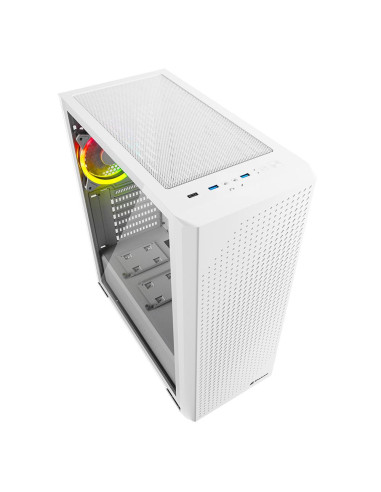VS9 RGB Midi Tower White