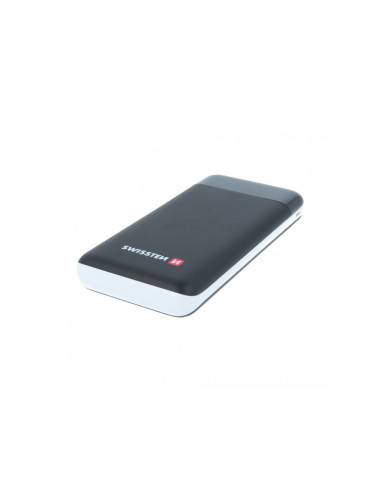 30.000mAh Power Bank Quick Charge 3.0, Black, White 18W 3A