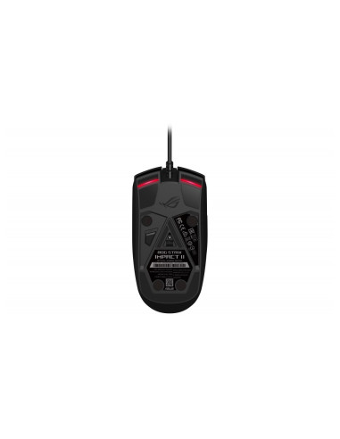 ROG Strix Impact II mouse Ambidextrous USB Type-A Optical 6200 DPI