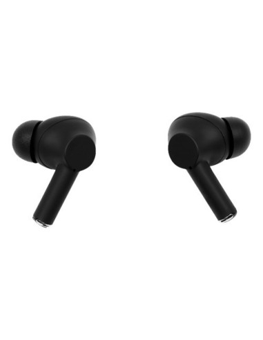 Cuffie In Ear Bluetooth Stereo Nero headset con microfono, Custodia di ricarica, regolazione del volume