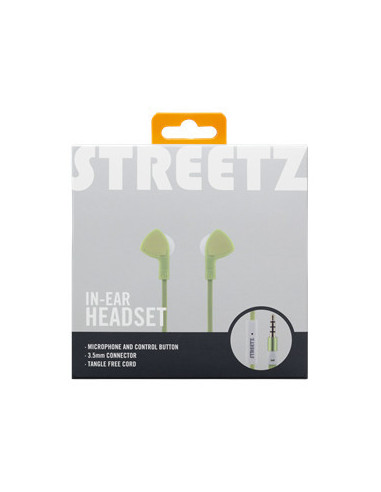 Auricolare Cablato In-ear musica Verde