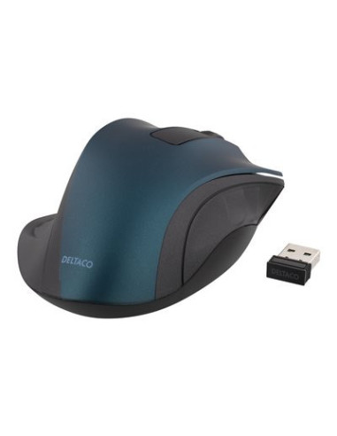 Wireless optical mouse 1200 DPI, blue