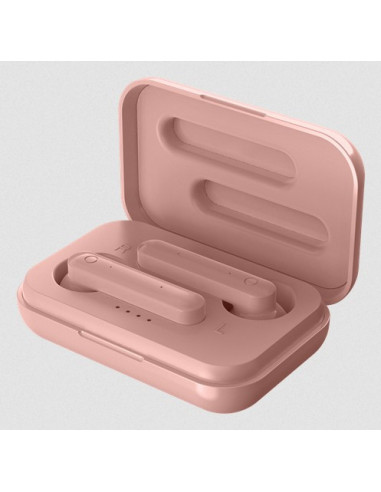 Auricolare True Wireless Stereo In-ear Musica e Chiamate Bluetooth Rosa Opaco