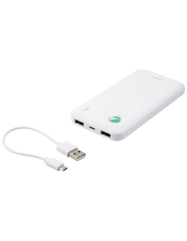10.000mAh Power bank LiPo USB-A Bianco
