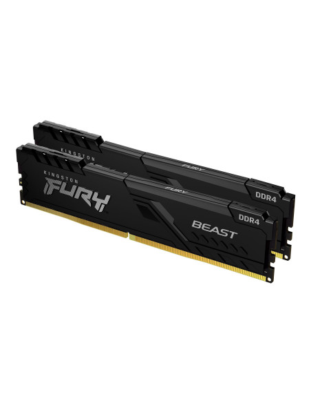32GB (2x16GB) FURY Beast Black 3,2GHz CL16-20-20 1.35V 32GB (2x16GB) FURY Beast Black 3,2GHz CL16-20-20 1.35V