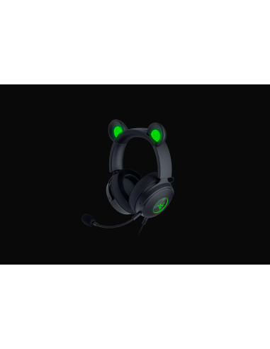 Kraken Kitty V2 Pro Headset Wired Head-band Gaming USB Type-A Black