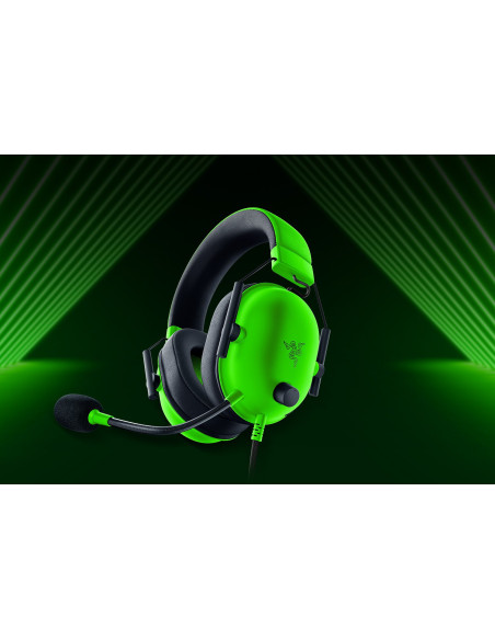 BlackShark V2 X Headset Wired Head-band Gaming Green, Black